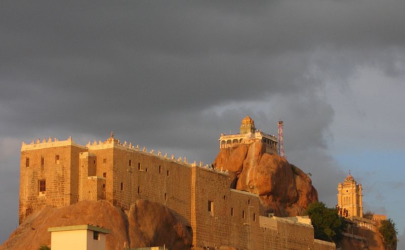 Rockfort Ucchi Pillayar Temple - Trichy